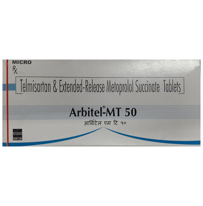 Arbitel-MT 50 Tablet ER - Classic Derma
