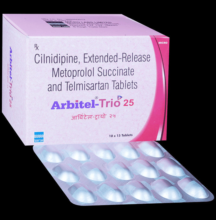 Arbitel-Trio 25 Tablet ER - Classic Derma