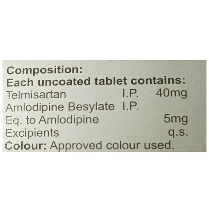 Arbitraz AM 40mg/5mg Tablet