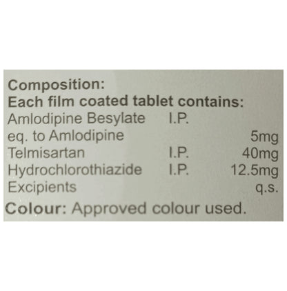 Arbitraz AMH 40mg/5mg/12.5mg Tablet