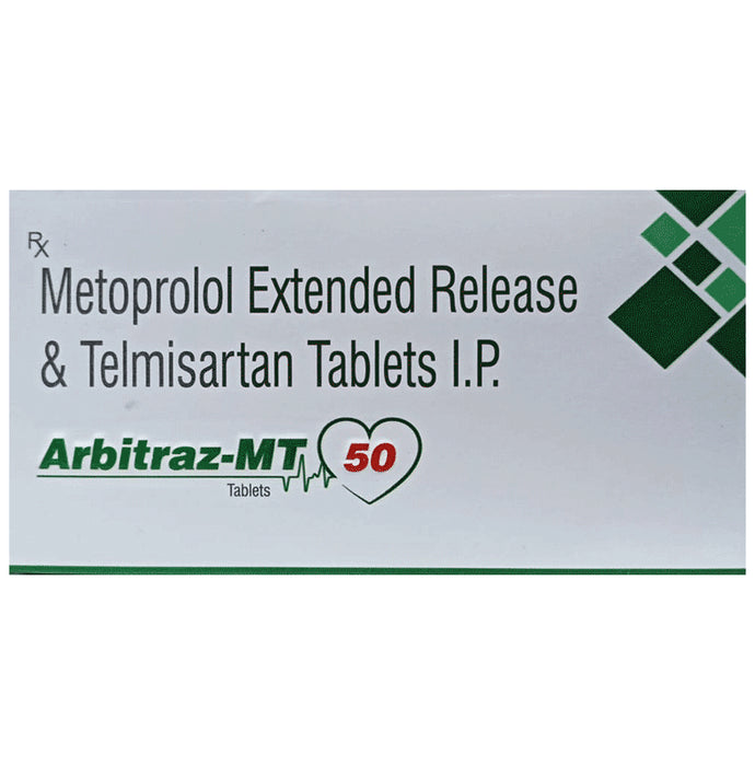 Arbitraz MT 40mg/50mg Tablet - Classic Derma
