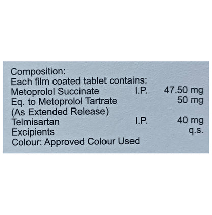 Arbitraz MT 40mg/50mg Tablet