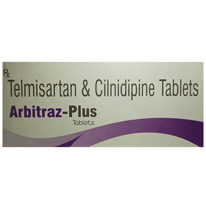 Arbitraz Plus 10mg/40mg Tablet - Classic Derma
