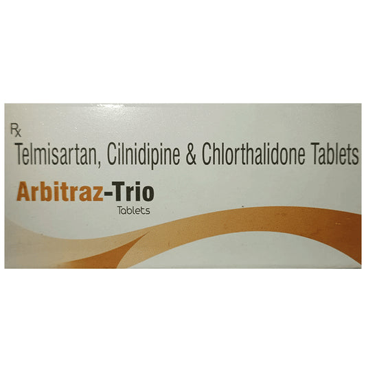 Arbitraz Trio 40mg/10mg/12.5mg Tablet - Classic Derma