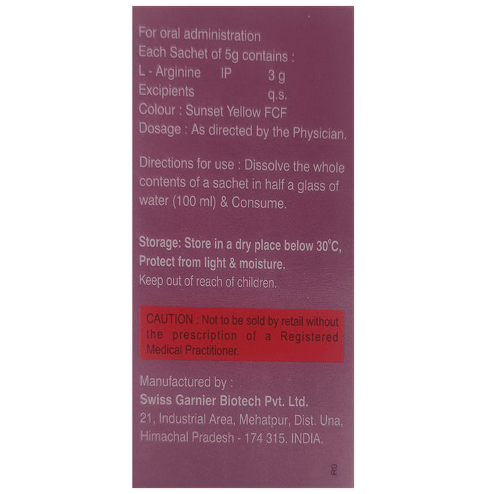 Argibiz Sachet Orange Sugar Free