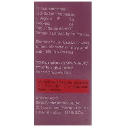 Argibiz Sachet Orange Sugar Free