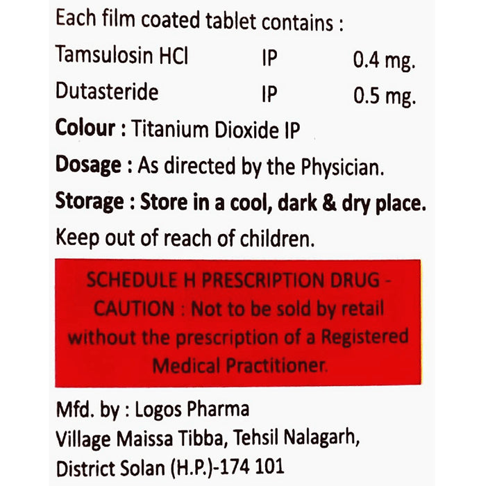 Arkflo D 0.4mg/0.5mg Tablet