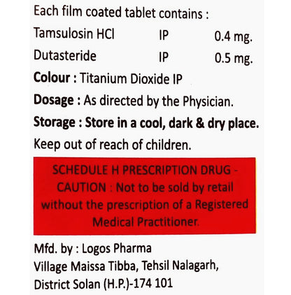 Arkflo D 0.4mg/0.5mg Tablet