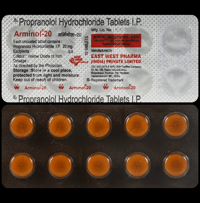 Arminol 20mg Tablet - Classic Derma