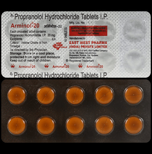 Arminol 20mg Tablet - Classic Derma