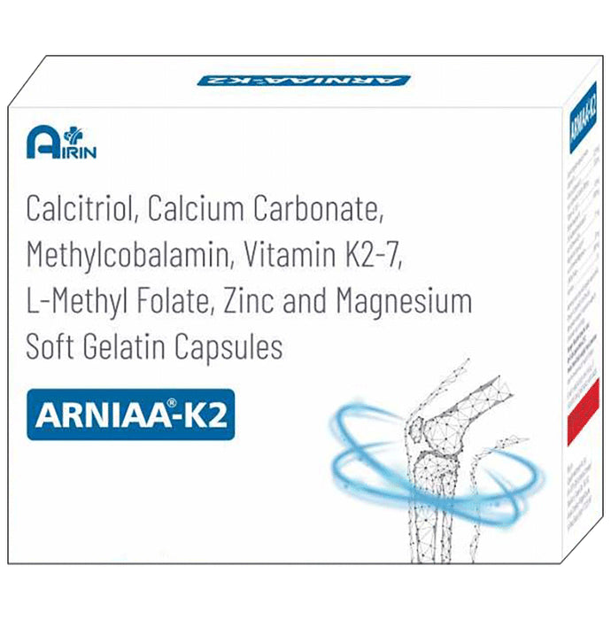 Arniaa-K2 Soft Gelatin Capsule - Classic Derma