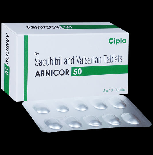 Arnicor 50 Tablet - Classic Derma