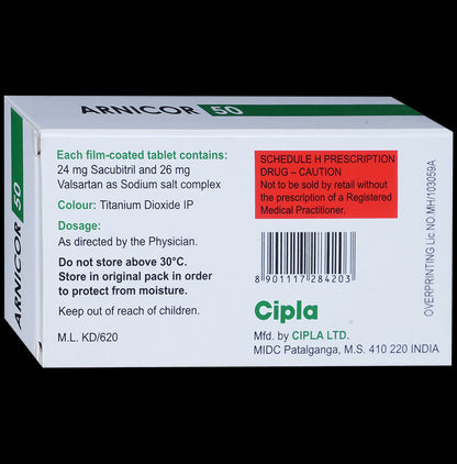 Arnicor 50 Tablet