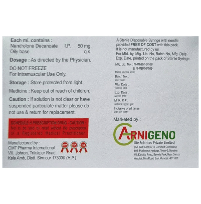 Arnodec 50mg Injection