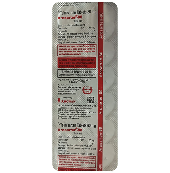 Arosarten 80 Tablet