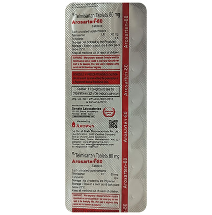 Arosarten 80 Tablet