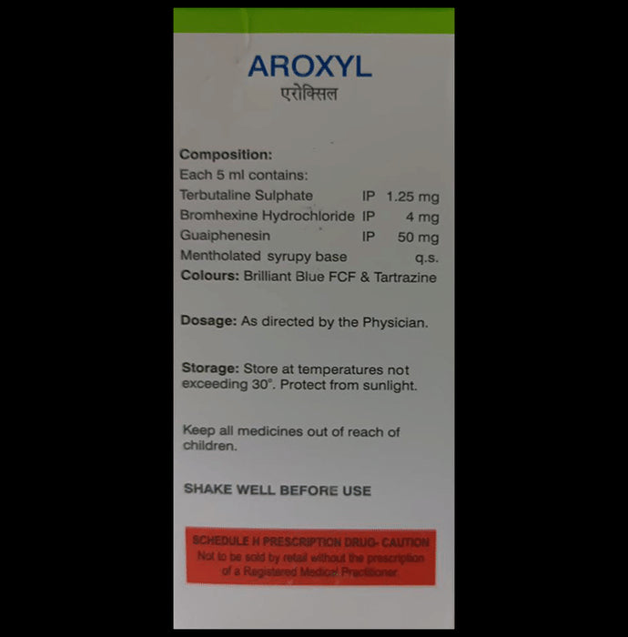 Aroxyl Syrup