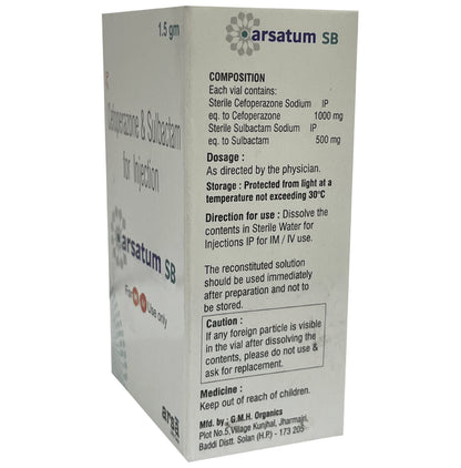 Arsatum SB Injection