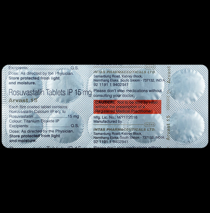 Arvast 15 Tablet