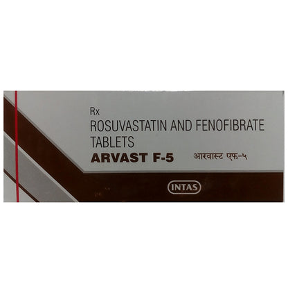 Arvast F 5 Tablet - Classic Derma