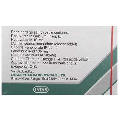 Arvast-CF 10 Capsule DR