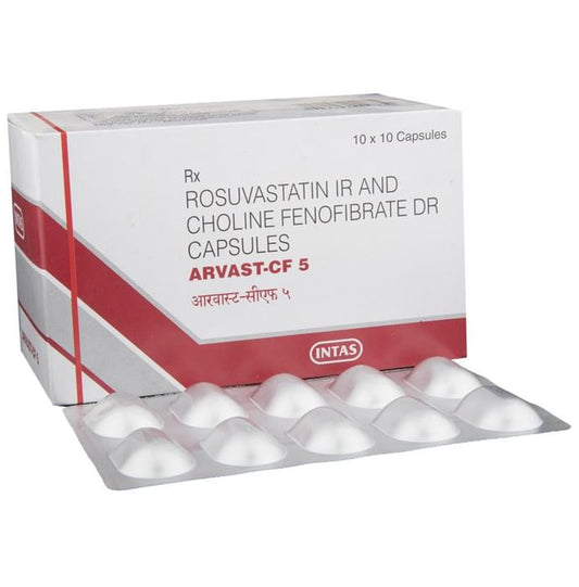 Arvast-CF 5 Capsule DR - Classic Derma