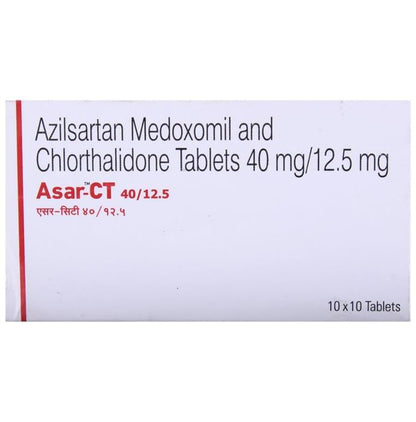 Asar-CT 40/12.5 Tablet - Classic Derma