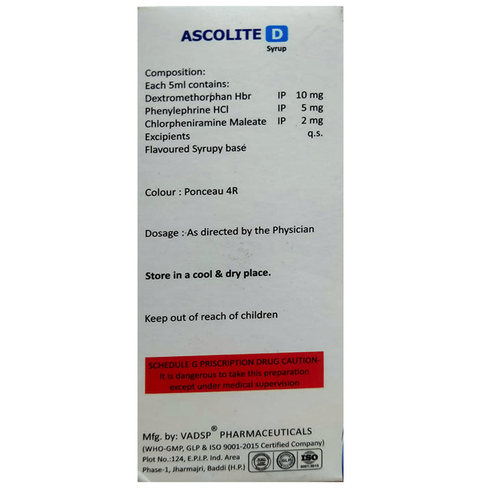 Ascolite D Syrup