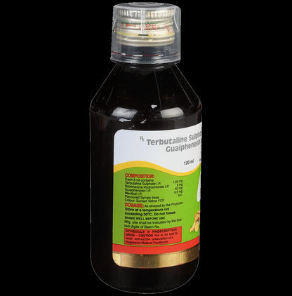 Ascoril Plus Expectorant Ginger Lemon