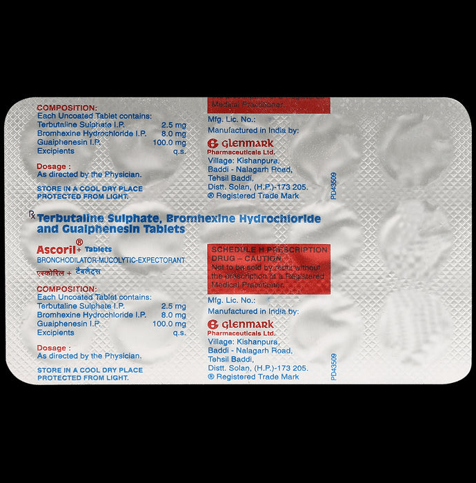 Ascoril Plus Tablet