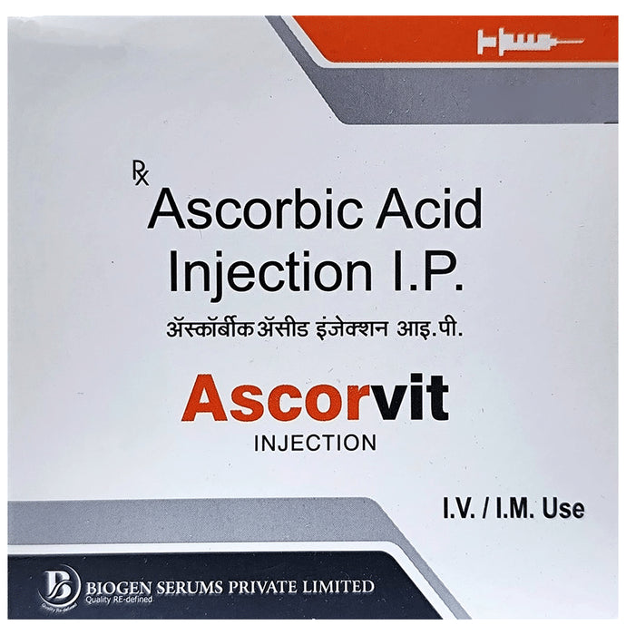 Ascorvit Injection - Classic Derma