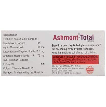 Ashmont-Total Tablet SR