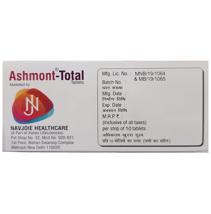 Ashmont-Total Tablet SR