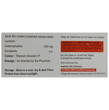 Asmapil 200 Tablet SR