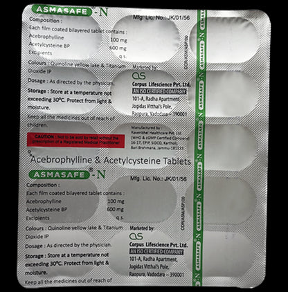 Asmasafe-N Tablet