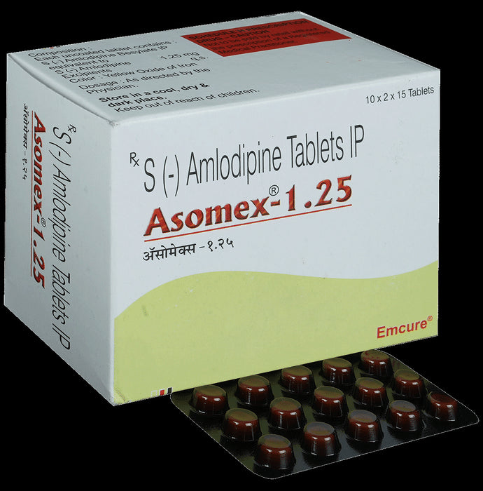 Asomex 1.25mg Tablet - Classic Derma
