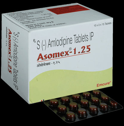 Asomex 1.25mg Tablet - Classic Derma
