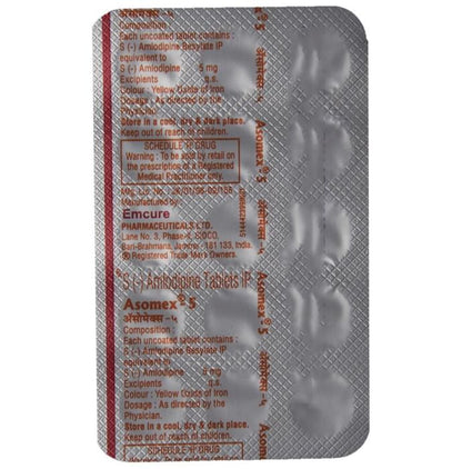 Asomex 5 Tablet