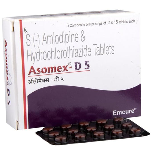 Asomex-D 5 Tablet - Classic Derma