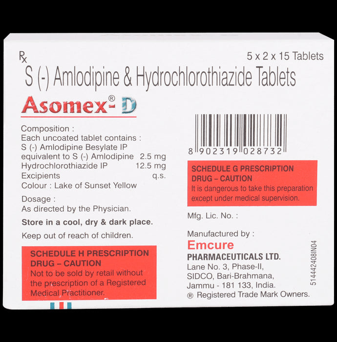 Asomex-D Tablet