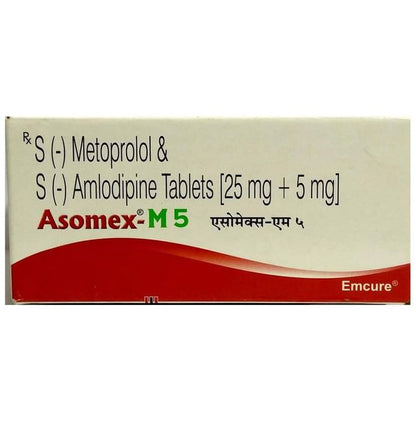 Asomex-M 5 Tablet PR - Classic Derma