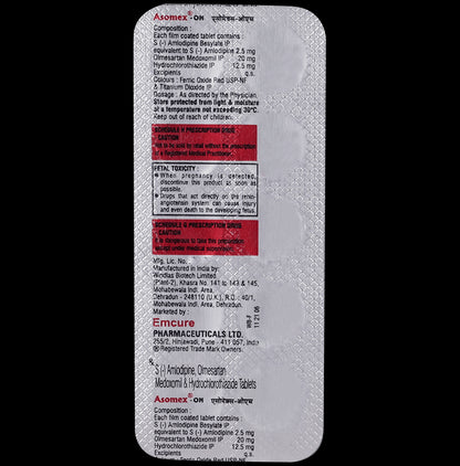 Asomex-OH Tablet