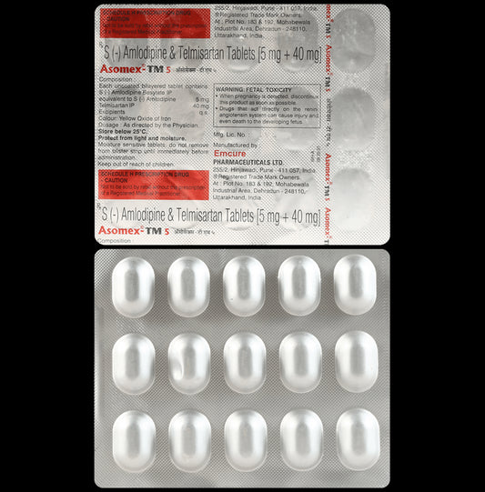Asomex-TM 5 Tablet - Classic Derma