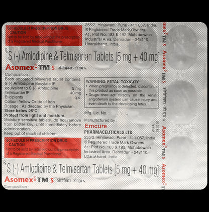 Asomex-TM 5 Tablet
