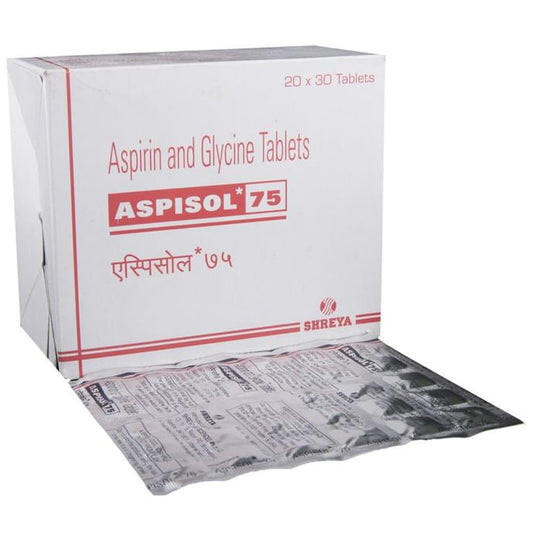 Aspisol 75 Tablet - Classic Derma