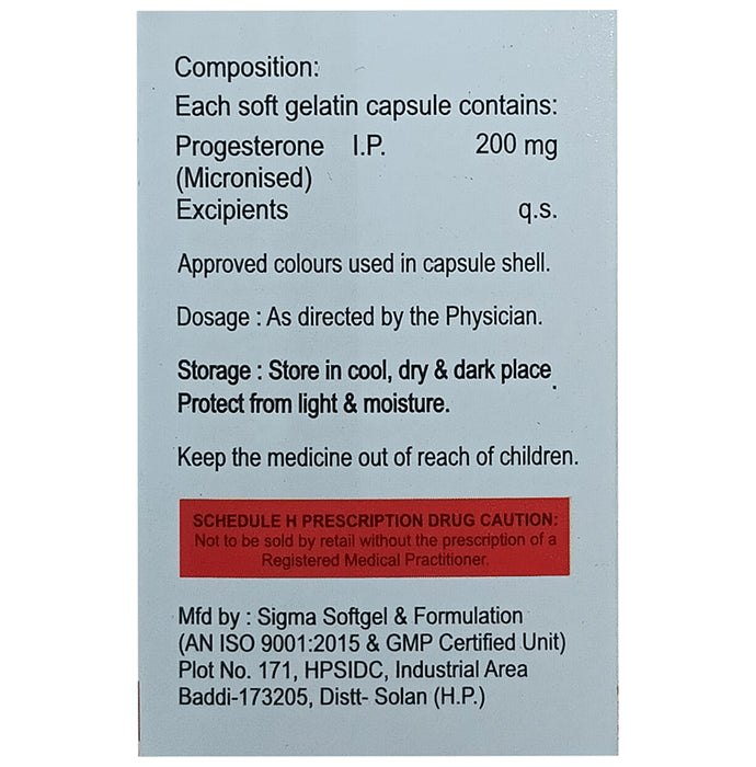 Asprogest 200 Softgel Caspule