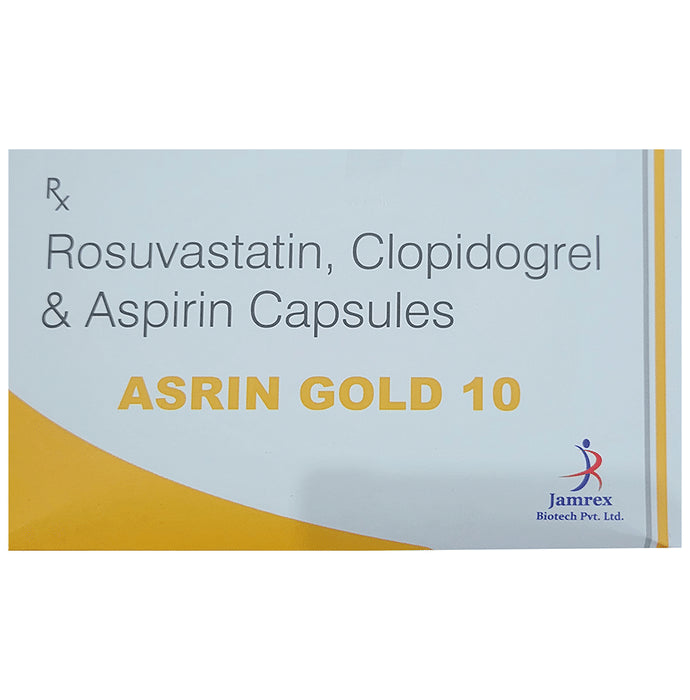 Asrin Gold 10 Capsule - Classic Derma