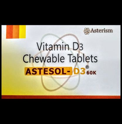 Astesol-D3 60K Chewable Tablet - Classic Derma