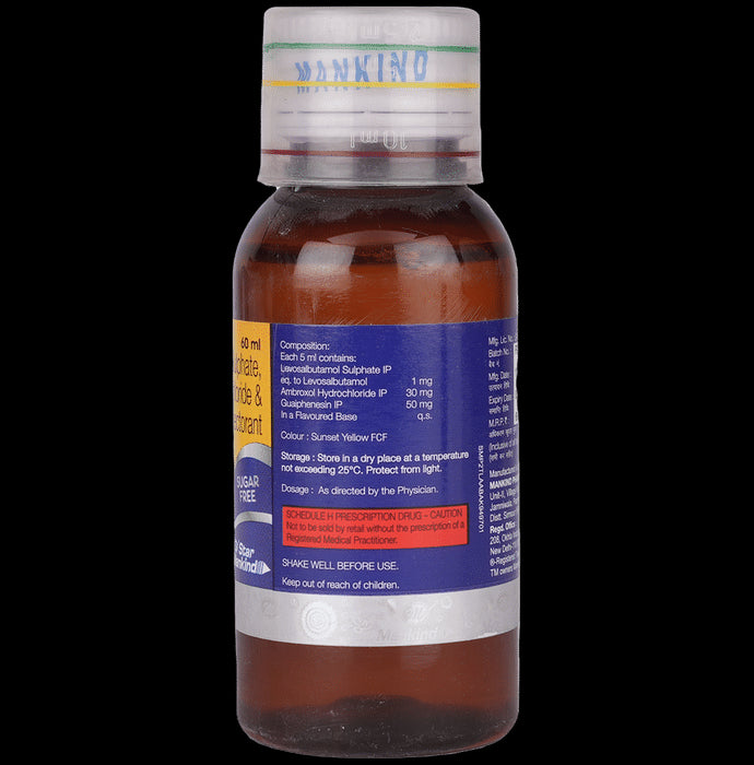 Asthakind-LS Expectorant Cola Sugar Free