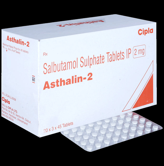 Asthalin 2 Tablet - Classic Derma